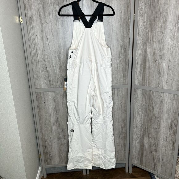 The North Face Freedom Bibs Medium White Dune Waterproof Size M NWT - Picture 12 of 15